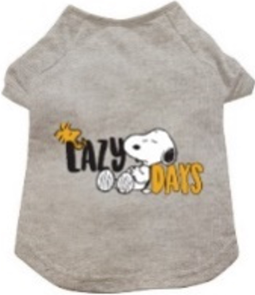 Winter T-Shirt Snoopy Lazy Days -XS