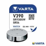 Pilha oxido prata V390/SR1130SW/SR54 1.55V Varta