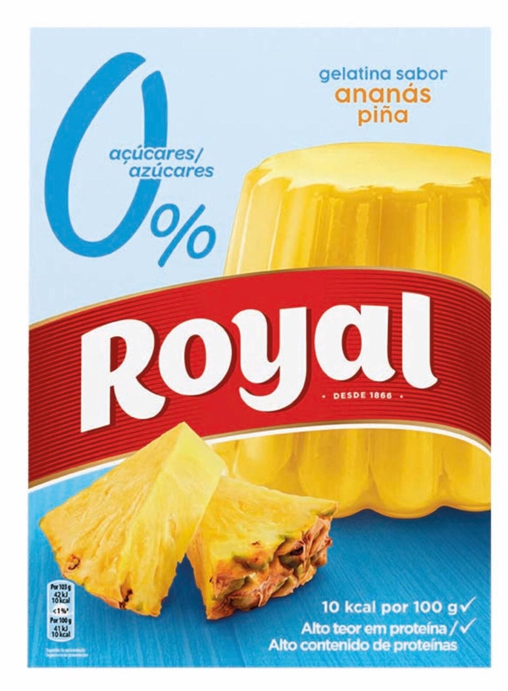 GELAT LIGHT PO ANANAS ROYAL 31G