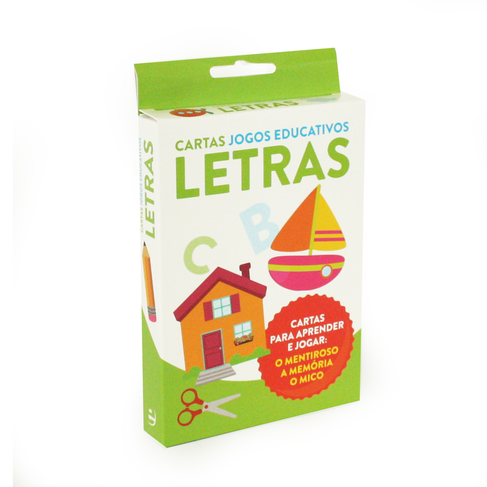 Cartas - Jogos Educativos - Letras