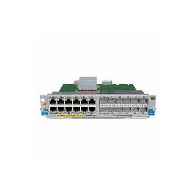 SWITCH HPE 12P GIG-T POE+/12P SFP V2 ZL MOD