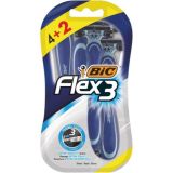 GILETE DESCARTÁVEL FLEX 3 4+2UN BIC