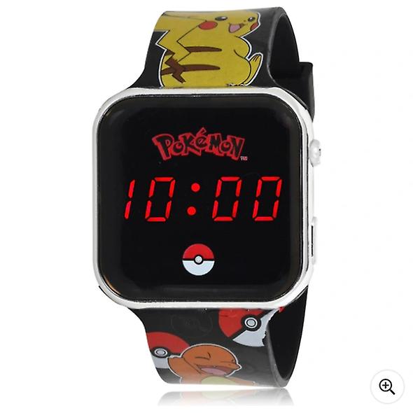 Relogio led pokemon