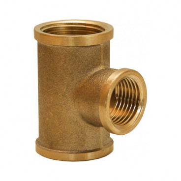 Tê Redução Latão 3/4"x1/2"