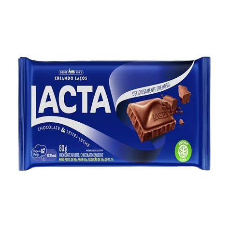 CHOCOLATE LACTA 80G