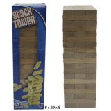 Jogo torre de madeira
