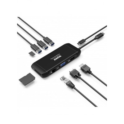 DOCK.STAT. PORT CONNECT TYPE C TRAVEL 1X 4K PD 100W