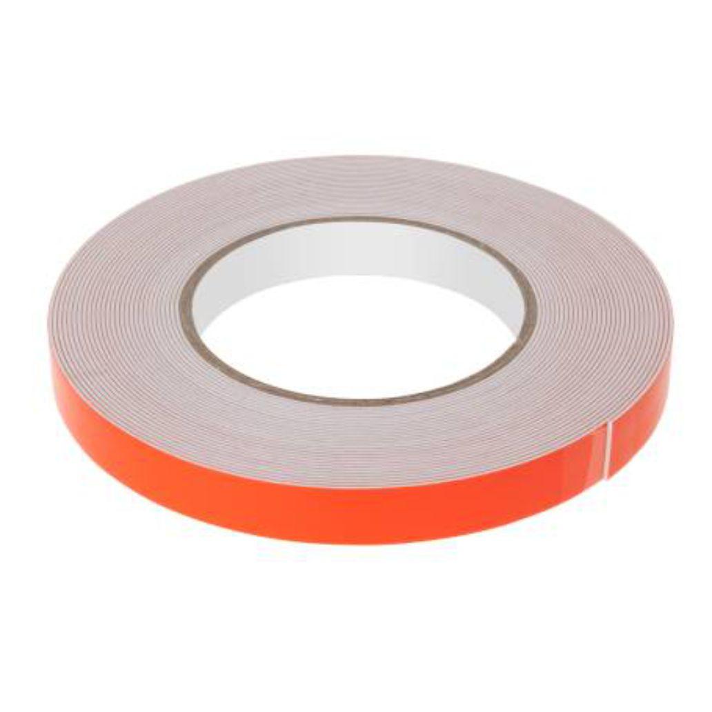 Fita adesiva dupla face branca 15mm x 10m