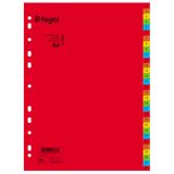 SEPARADOR CARTOLINA A4 1 - 31 PAJORY CORES