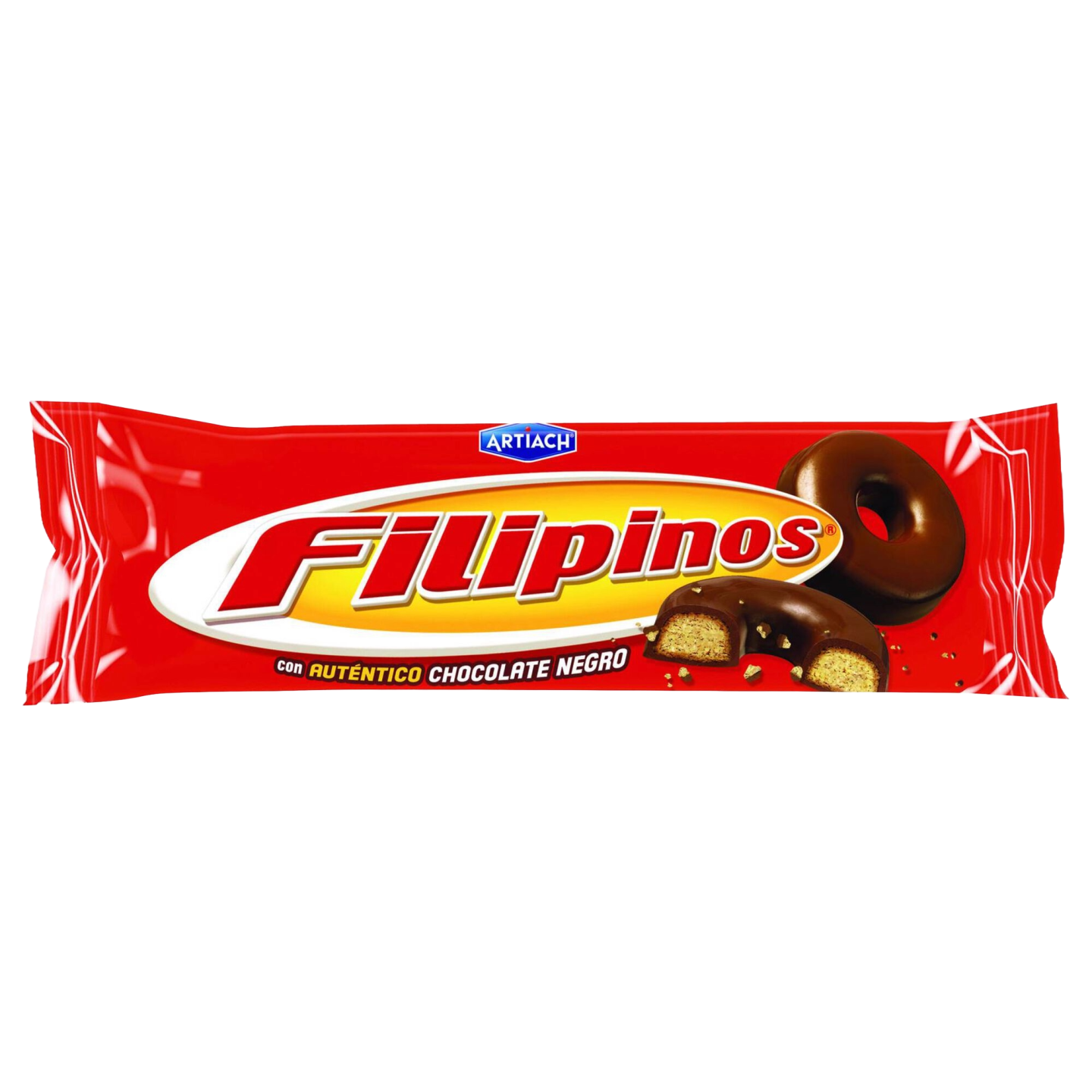 BOLACHA FILIPINOS CHOC. NEGRO 128GR