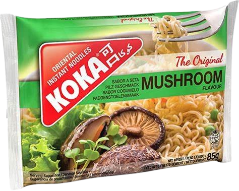 NOODLES KOKA COGUMELOS 85G