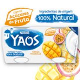 Nestle Yaos Grego Manga Maracujá 100% Natural 4x110gr