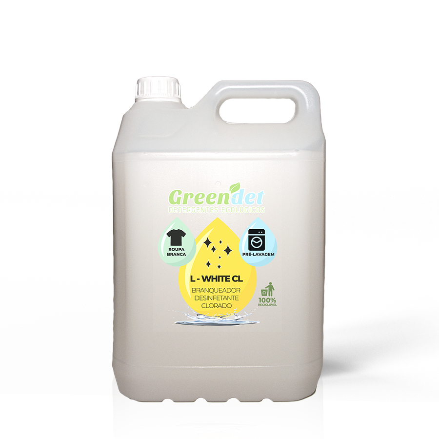 Branqueador Roupa Desinfetante Clorado 5L