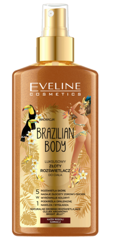 EVELINE Brazilian Body luxo Iluminador corporal 5em1 150ml