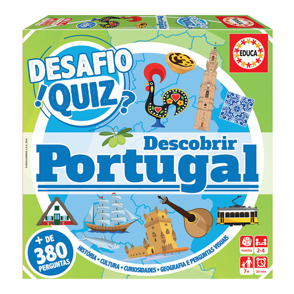 EDUCA DESAFIO QUIZ DESCOBRIR PORTUGAL