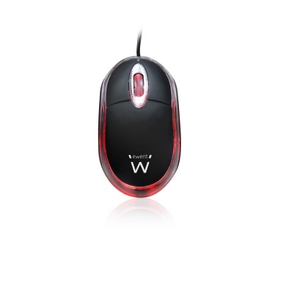 MOUSE EWENT MINI USB OPTICO 1000DPI PRETO