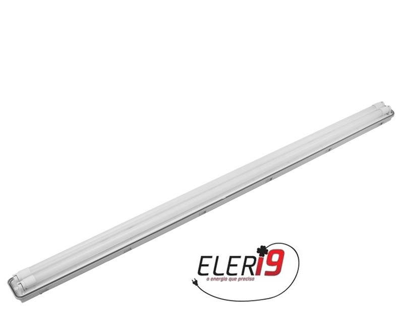 Armadura estanque led 2xT8 1500mm c/ligador rapido ELERI9