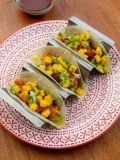 Tacos de peixe frito