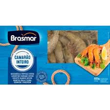 CAMARAO VANNAMEI 50/60 BRASMAR 800GR