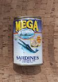 Mega - Sardines in Natural Oil 155g