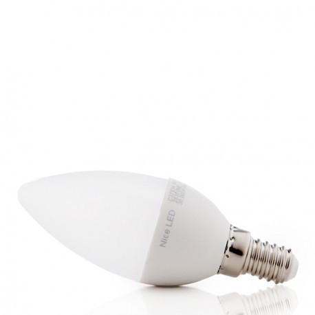 Lampada led chama E14 5W 3000K branco quente