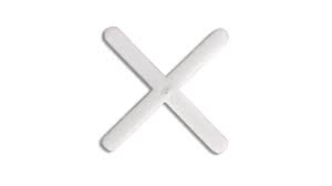 Cruzetas Plástico 3mm(250und)