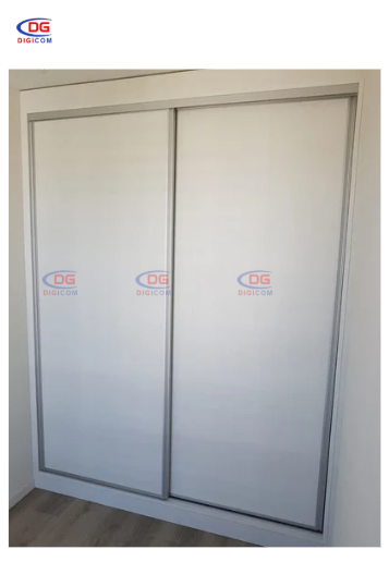 Portas de correr para roupeiro por metro quadrado