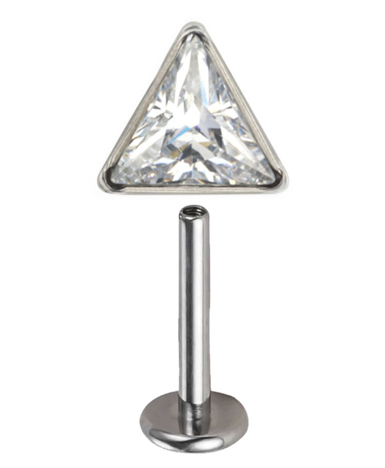 Piercing Triangulo CLEAR