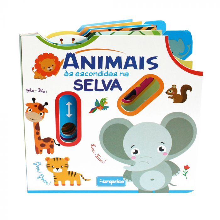 Livro Animais às Escondidas na Selva