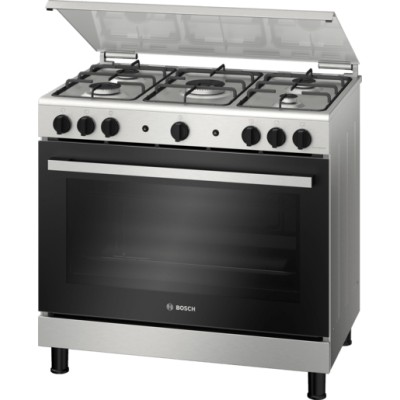 FOGAO BOSCH 90CM GAS SERIE 2 FORNO GAS INOX