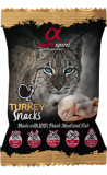 Alpha Spirit Cat Turkey Snacks Semi-Moist Saqueta - 50 g