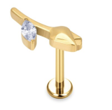 Piercing Botão de Rosa GOLD