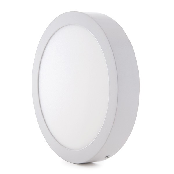 Painel led superficie 20W circular 2.000Lm 6000Kbranco frio