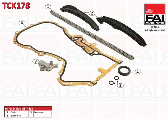 TCK178 - KIT DISTRIBUICAO SEM CARRETOS