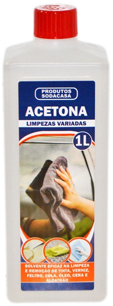 Acetona 1 Lt Sodacasa