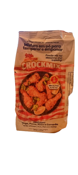 MISTUARA EM PÓ P/TEMPERAR E EMPANAR CROCKMIX 250G