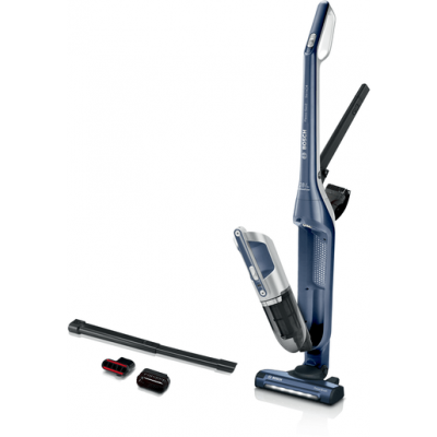 ASPIRADOR VERTICAL BOSCH S/ FIO 2 EM 1 28V AZUL