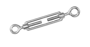 Esticador Argola/Argola M5 Zincado