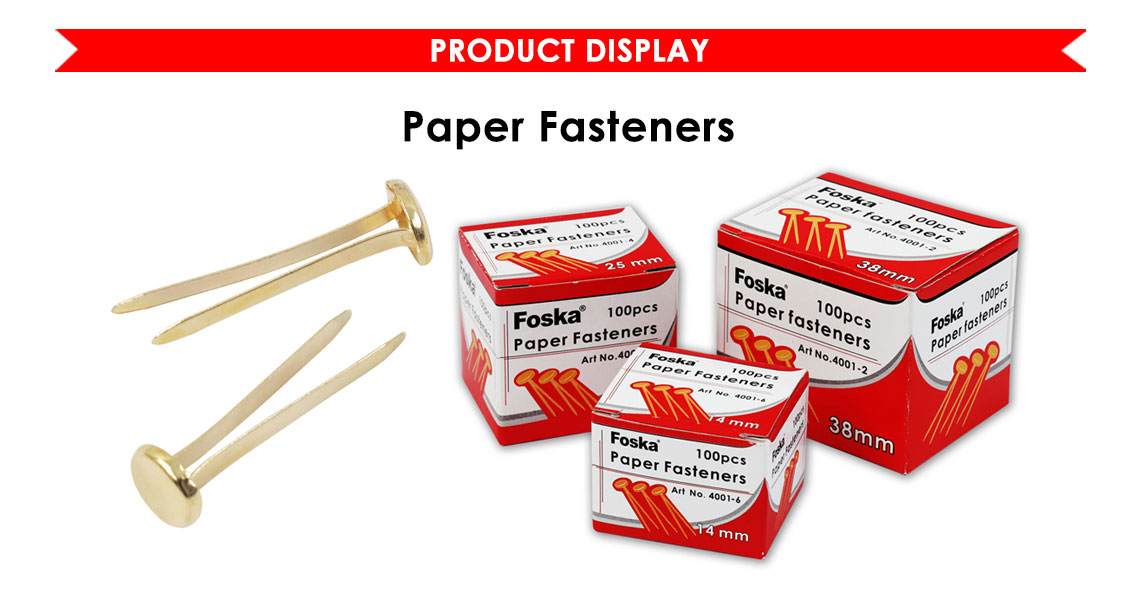 25mm Paper Fasteners