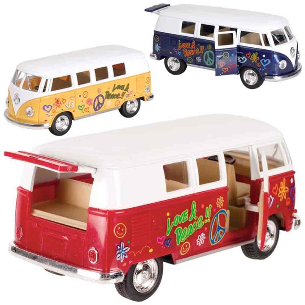 Welly volkswagwn 1962 van with print