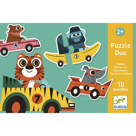 PUZZLE DUO - CARROS DE CORRIDA