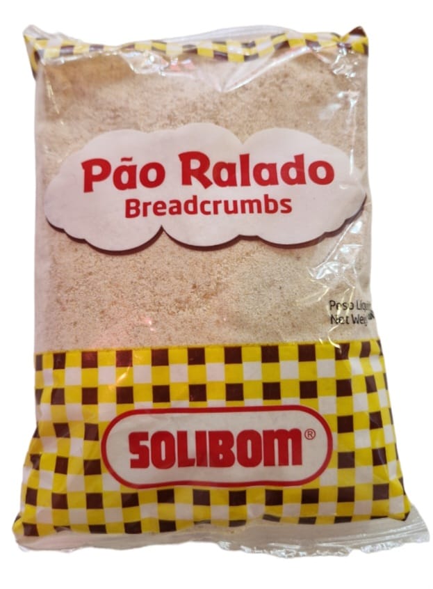 PÃO RALADO BREADCRUMBS - SOLIBOM 250GR