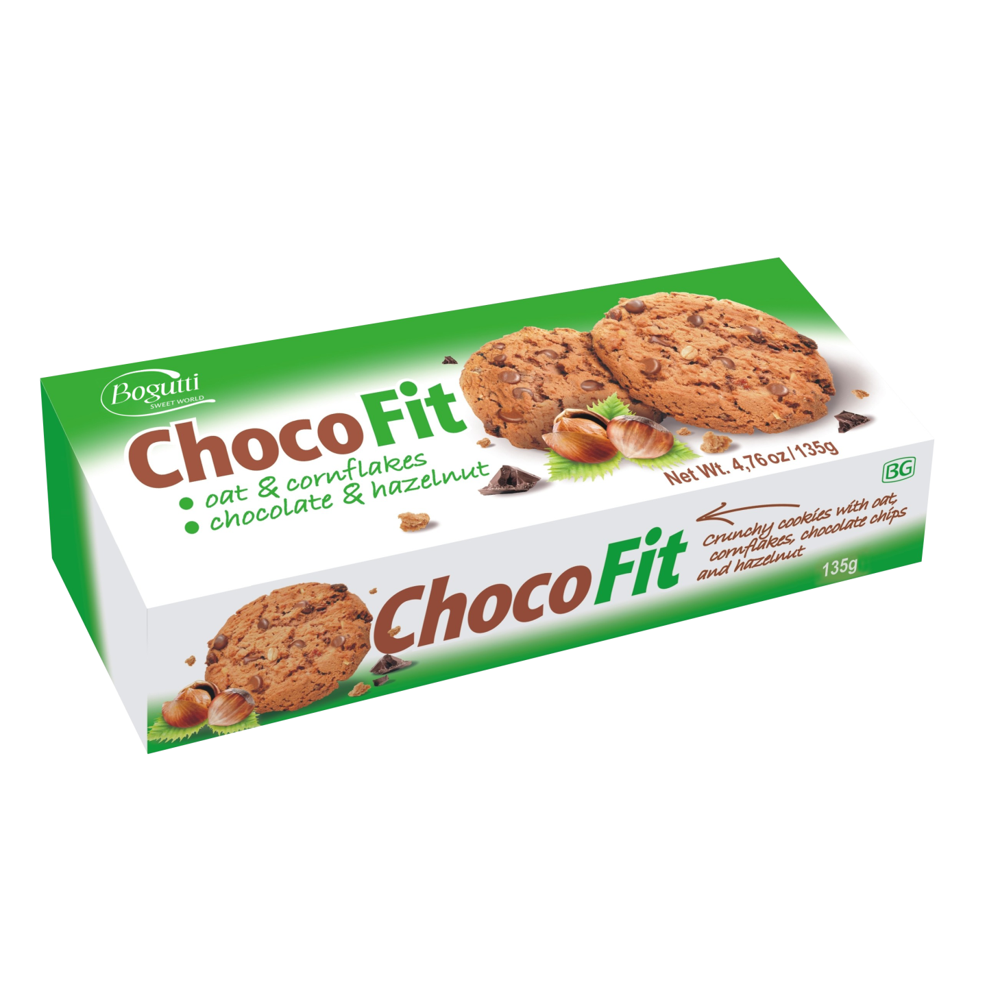 Bogutti Choco Fit Chocolate e Avelã 135gr