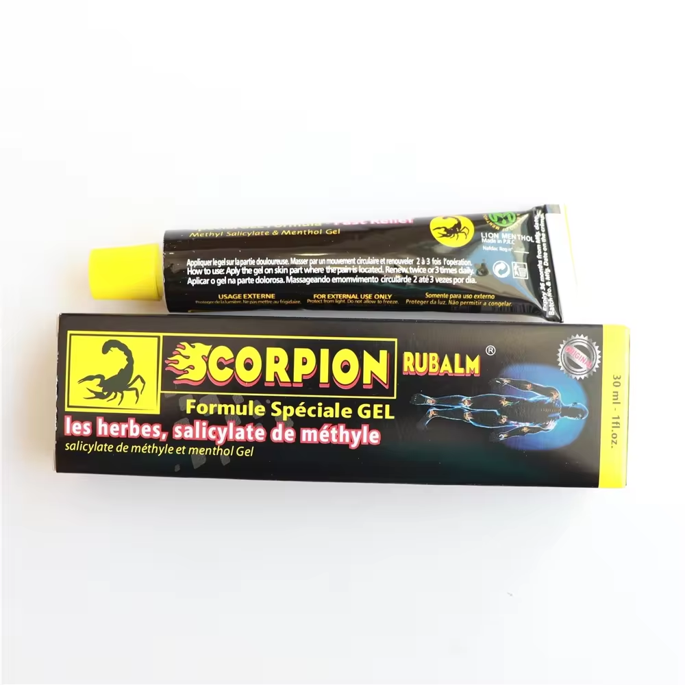TUBE GEL MENTHOLE SCORPION 30ML