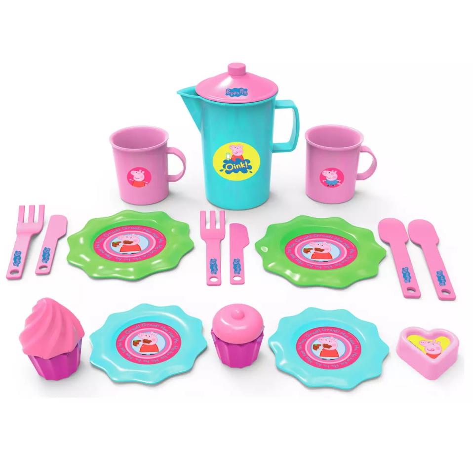 CONJUNTO DE CHÁ E BOLO DA PEPPA PIG 