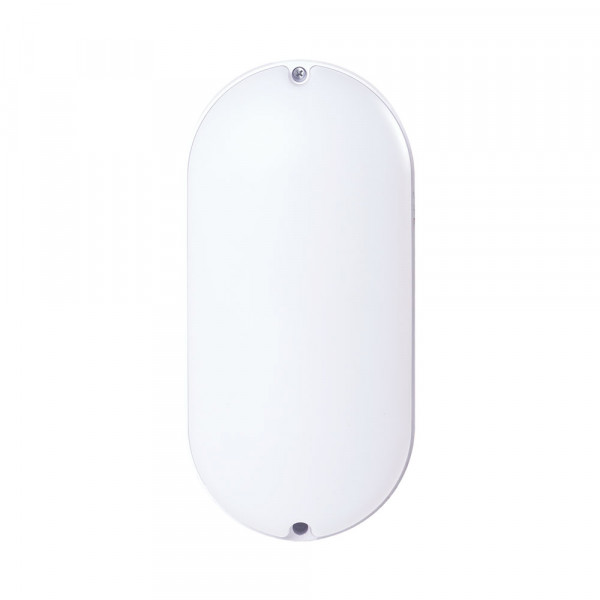 Plafon led oval 24W 4200k IP54 Kyla branco natural