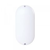 Plafon led oval 24W 4200k IP54 Kyla branco natural