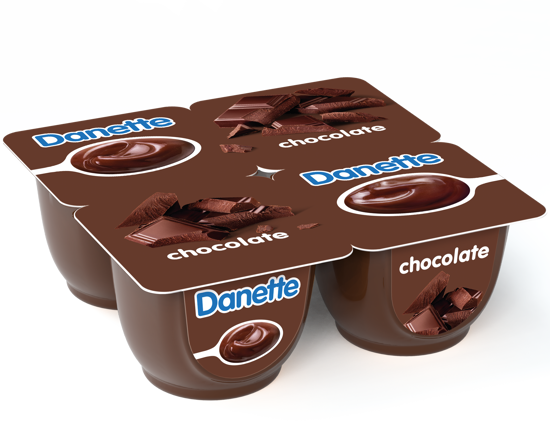 DANETIE CHOCOLATE  4X125GR