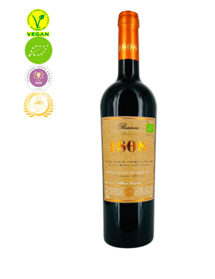 Vinho 1808 Reserva Tinto biologico