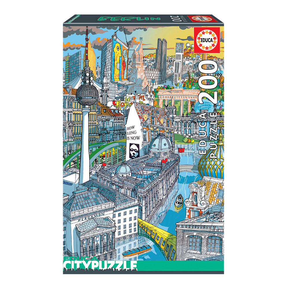 PUZZLE 200 BERLIM EDUCA CITYPUZZLE